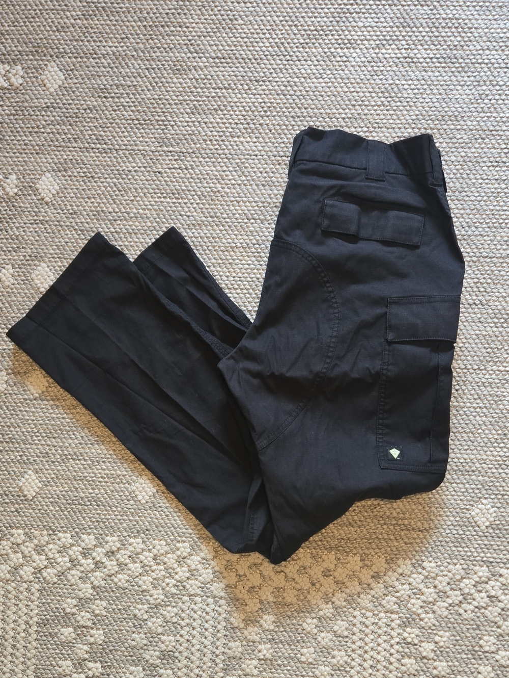 Mens First Tactical Black Cargo Pants 36x32 Work Outdoor EUC